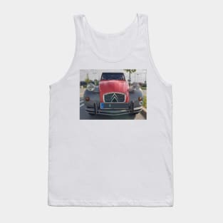 Duck Red Gray Tank Top